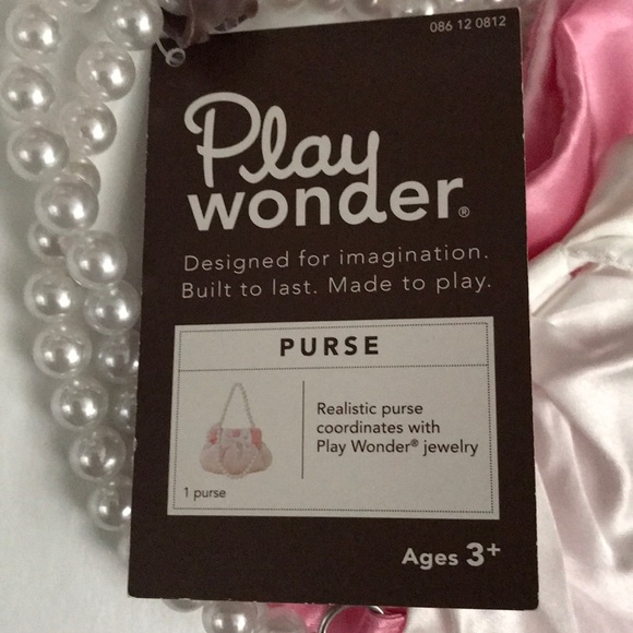 👛🌸PLAY WONDER Flower Wand & Satin Purse NWT - Picture 8 of 9